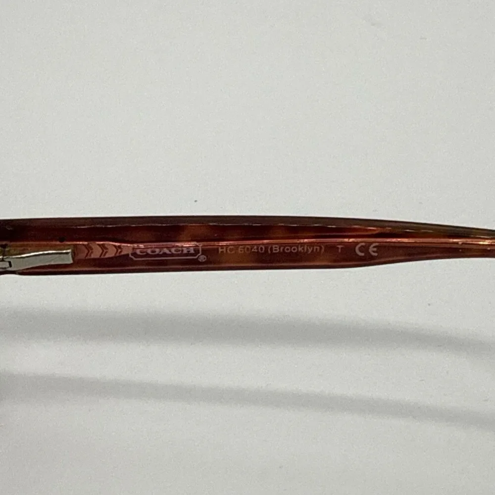 COACH HC6040 Brooklyn 5115 Tortoise/Pink Eyeglasses 52/16 135, FRAMES ONLY